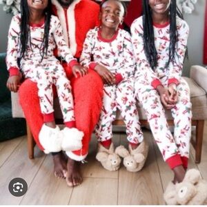 Pottery Barn Elf on the Shelf Adult Size 2 Piece Pajamas Sz Large